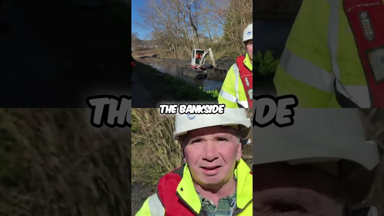 Swansea Canal Revitalization  Improving Water Flow & Bankside Restoration