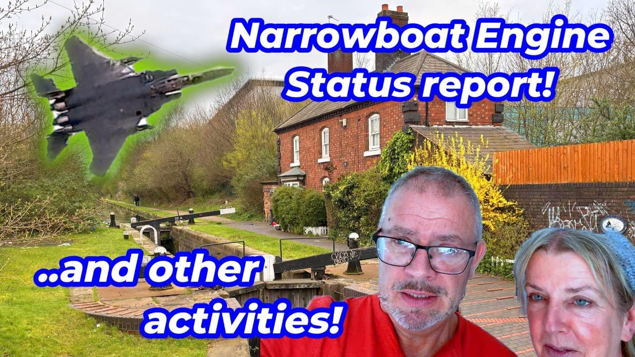 Coca Cola a Rust Remover?! Random Narrowboater Activities. A New Youtube Channel Announced! No 261