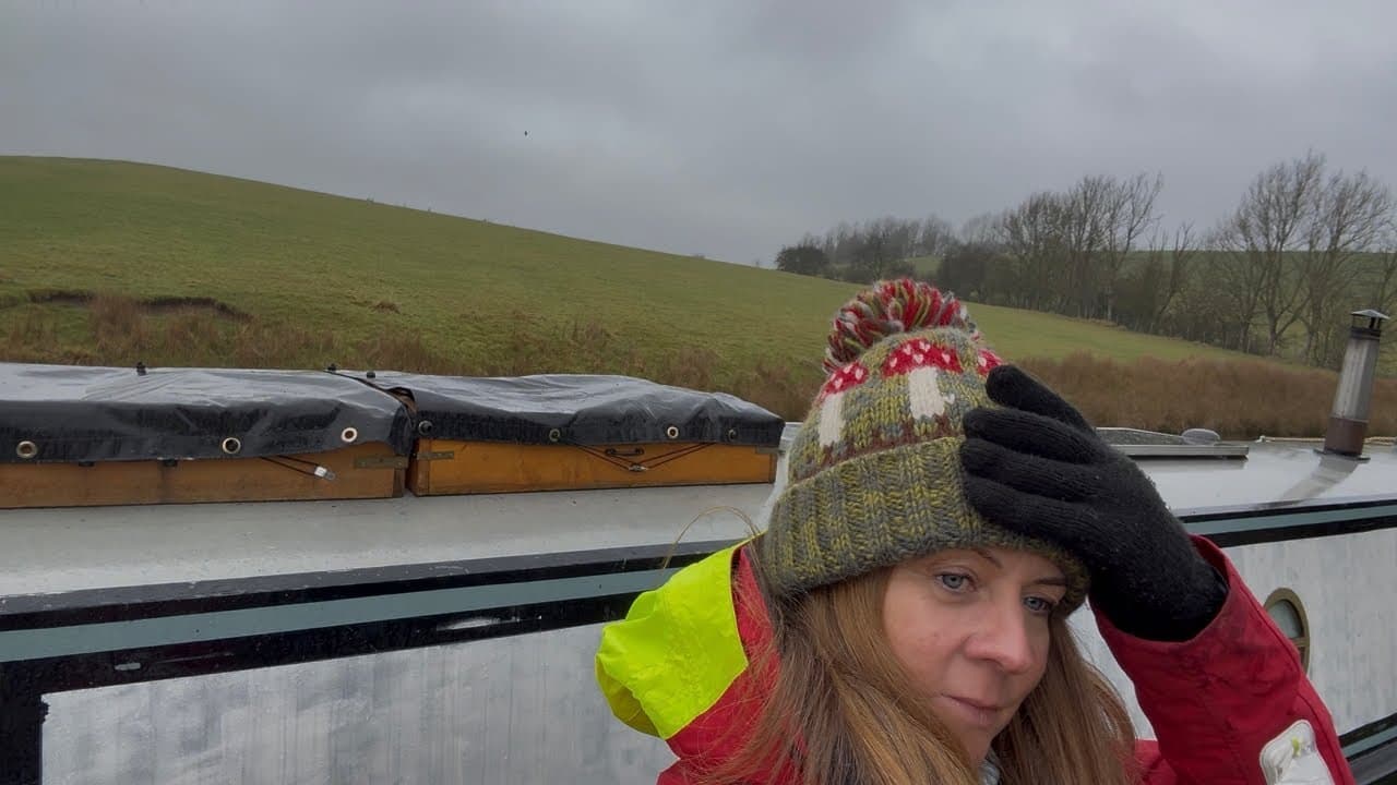 Weather Beaten Canal Boating in a Glacial Landscape #271