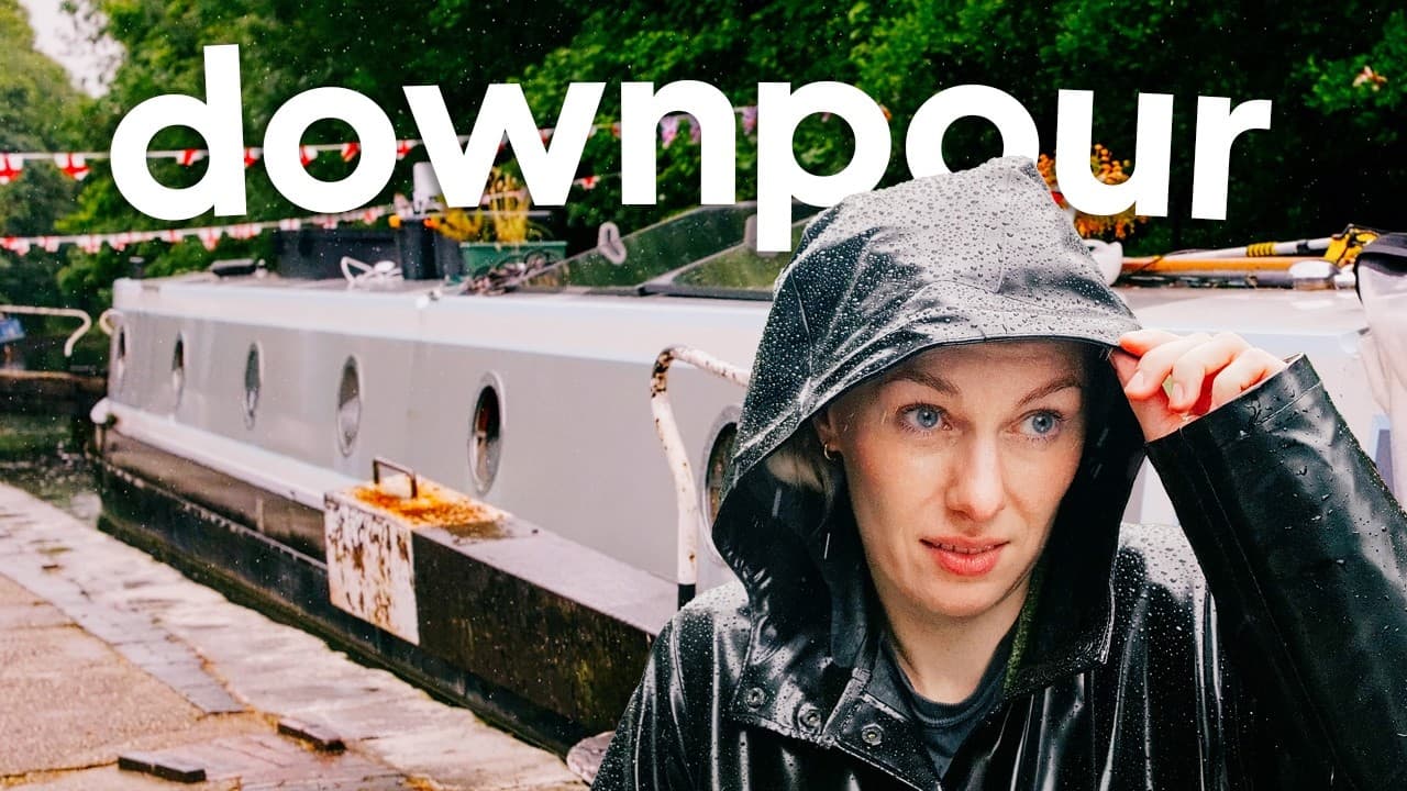 Everything changed on a soggy narrowboat journey to London