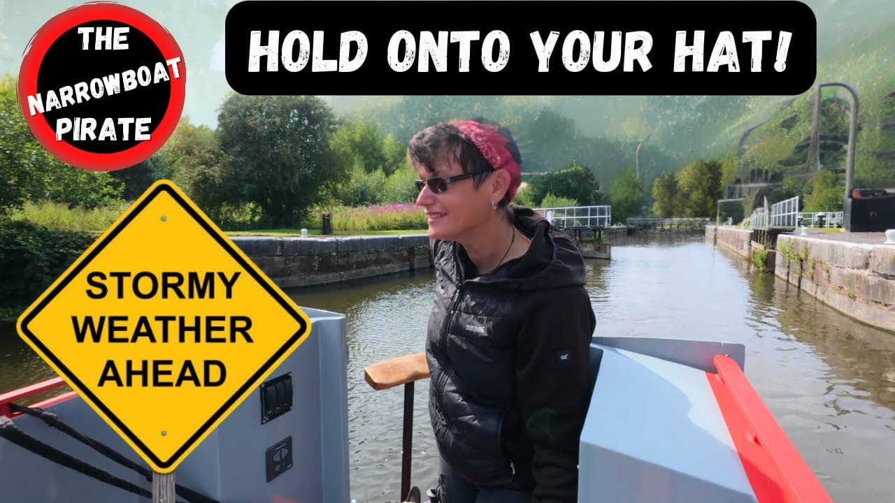 There's a BIG STORM coming | Hunkering down in my Narrowboat home