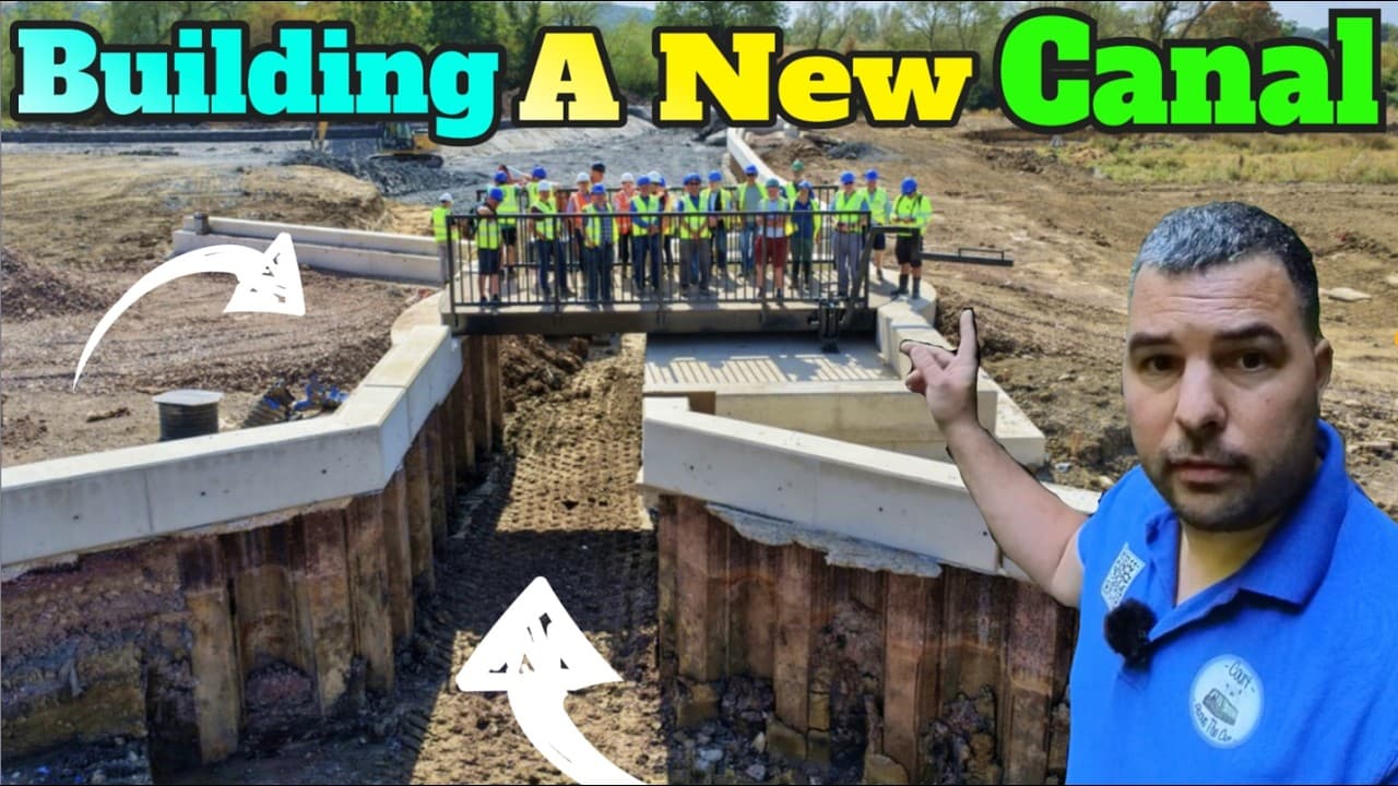 This is What A Brand New Canal Looks Like