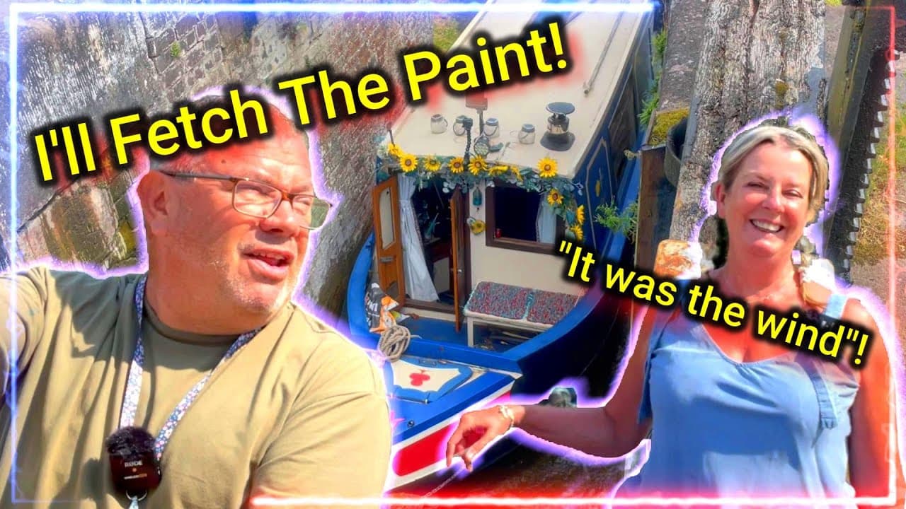 CRASH! BANG! WALLOP! Wife's Greatest Hits! Another Lovely Narrowboat Canal Cruise. No226