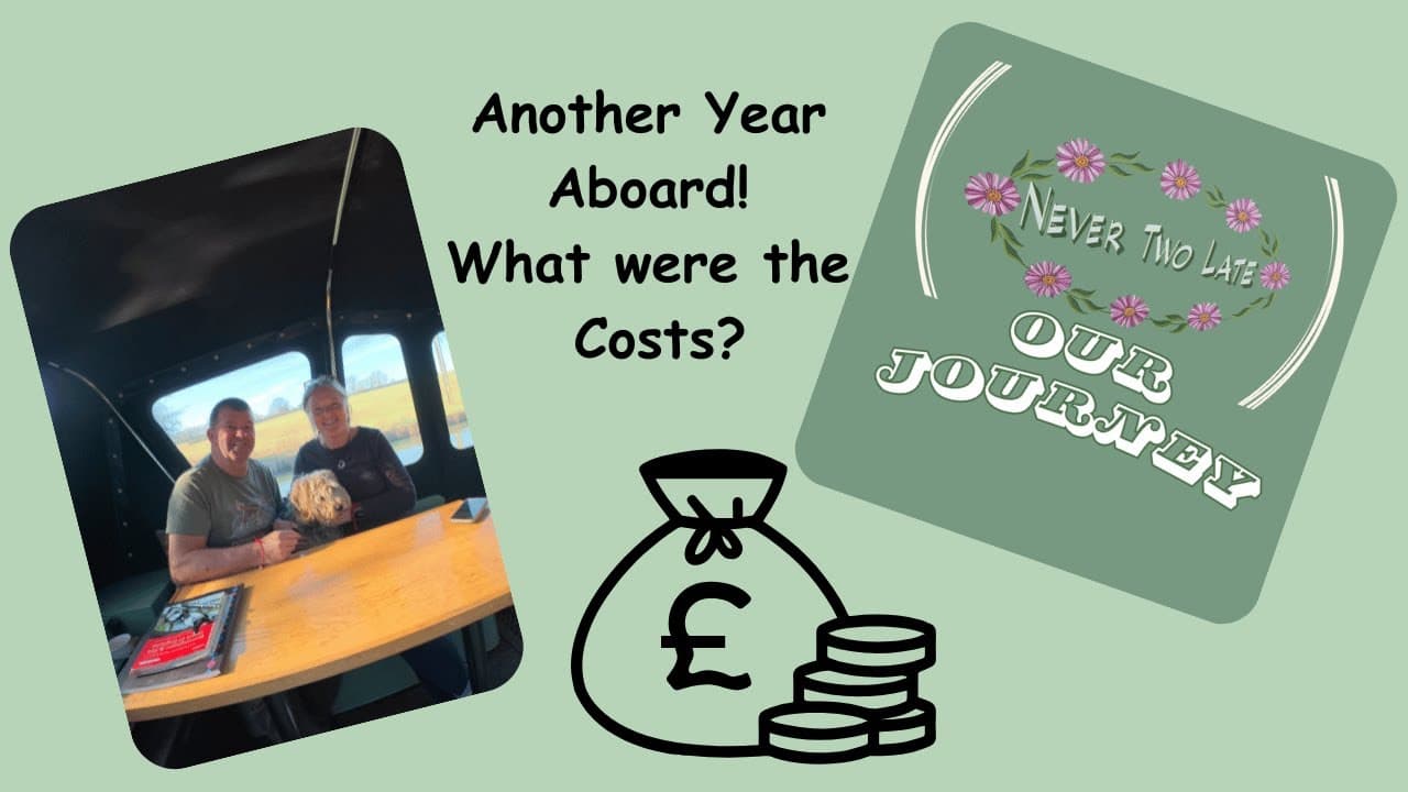 The True Costs of Living Aboard Our Narrowboat - Year 3