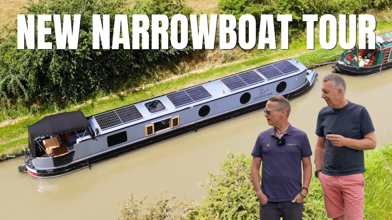 NEW BOAT TOUR - Step Inside and Find Out Why We Love THIS NARROWBOAT
