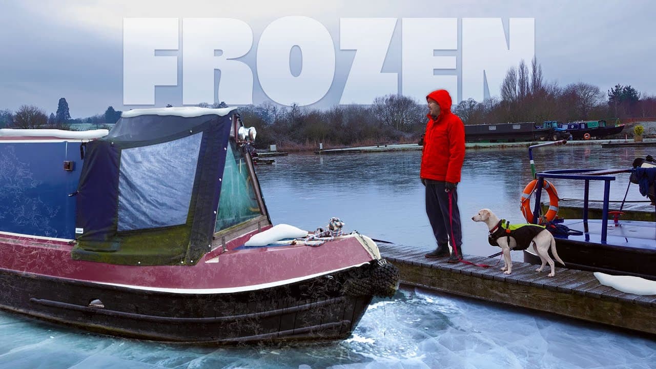 The damage freezing temperatures can do to our narrowboat - 264