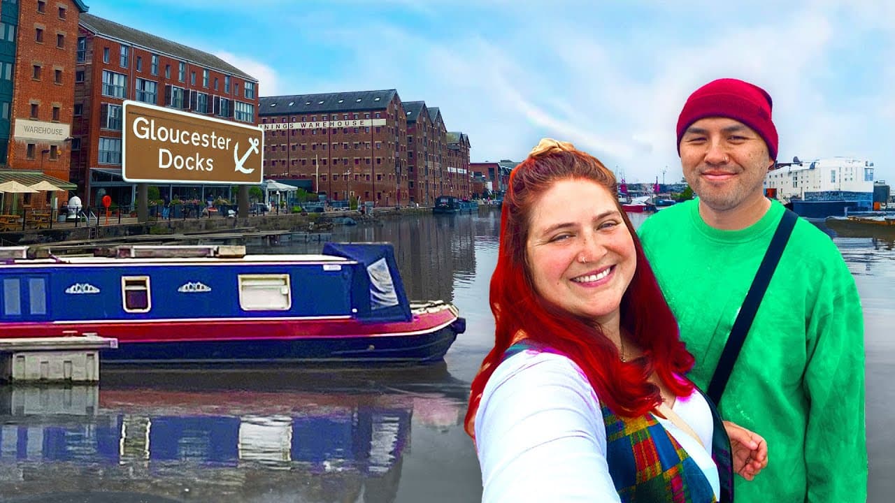 Living on a narrowboat in Gloucester Docks | Full-time boat life - 253