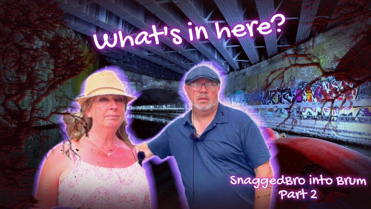 Is it the Dirtiest, Run Down Canal in Birmingham? Pt 2 Helping Fishing Youtubers Make a Film. No224