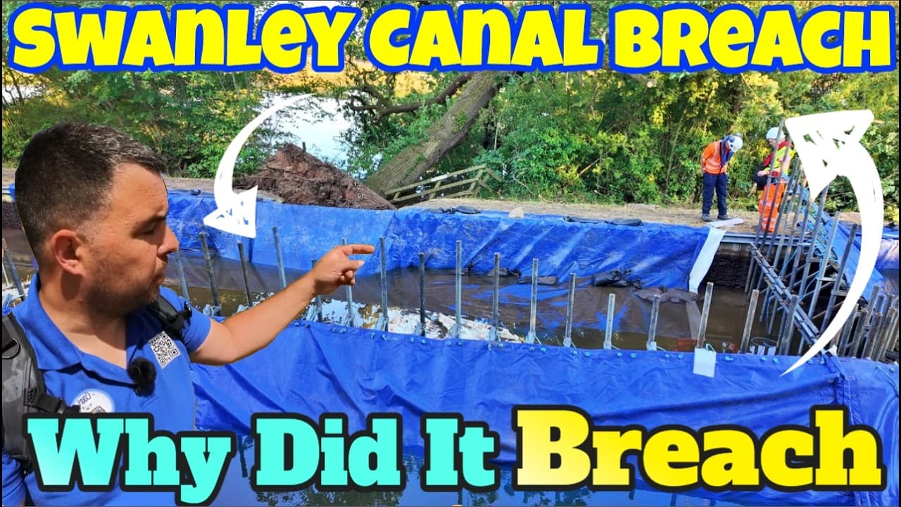 The Swanley Canal Breach, What Really Happened?