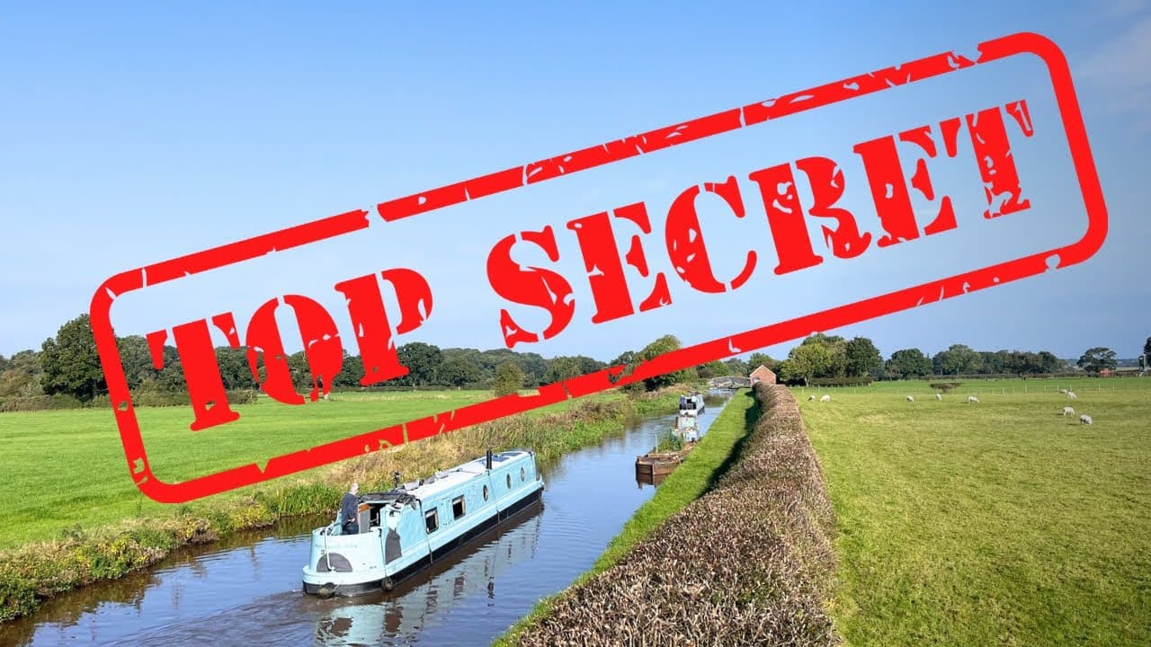 A Very Wet Narrowboat Cruise To A Nuclear Bunker! Ep 127