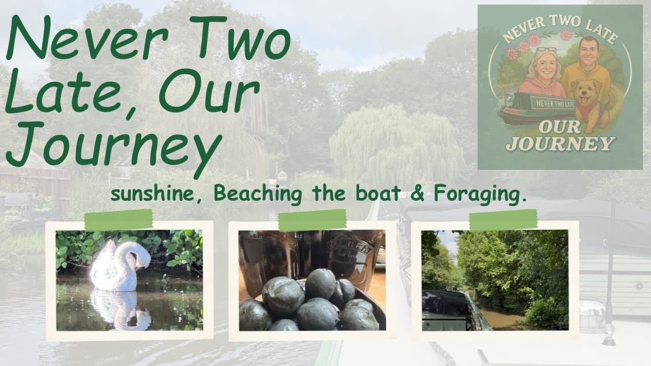 Sunshine, Foraging & a Beautiful Cruise to Great Haywood