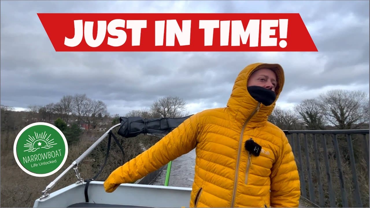 Warning Strong Winds Our time is up and time to Leave Llangollen | Narrowboat Life