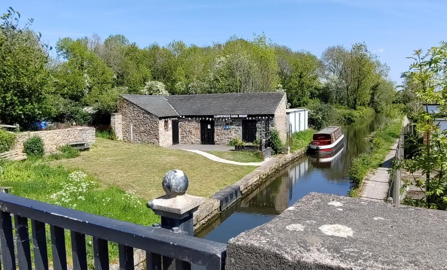 Sadly, no Montgomery Canal boat trips this season