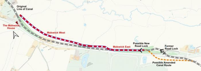Planning permission granted on the H&G Malswick section
