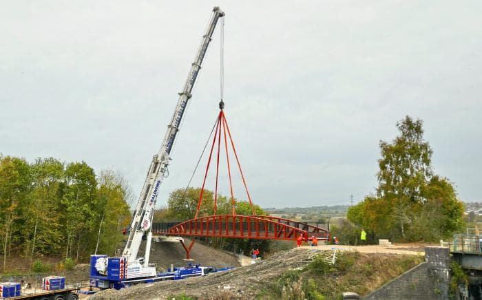 New bridge for Chesterfield restoration