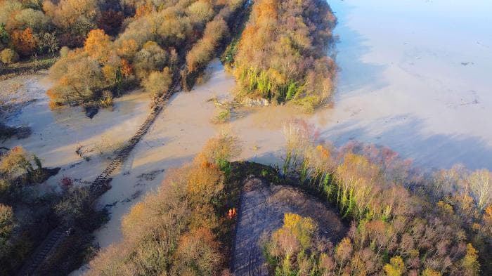 Stover Canal breach