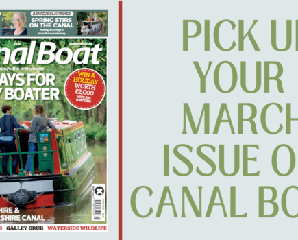 The March issue of Canal Boat is out!