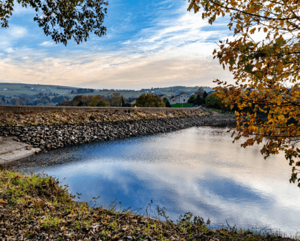 Behind-the-scenes images show start of new spillway works at 225‑year‑old Slaithwaite Reservoir to protect Huddersfield’s canals from climate change