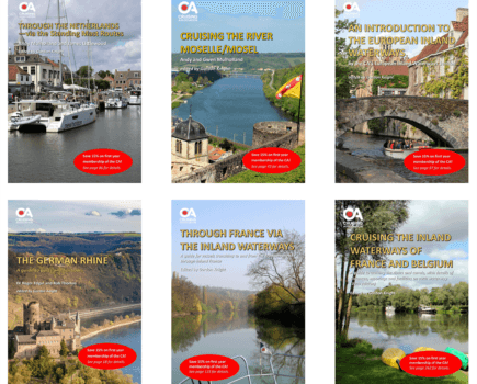 Cruising Association publishes updated Guides to Europe’s Inland Waterways