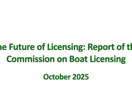 Canal & River Trust endorses Boat Licence Commission’s Report