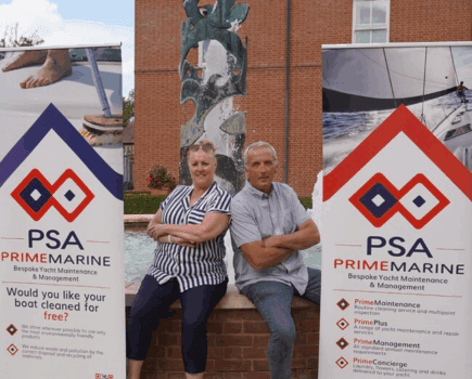 PSA Prime Marine Partnership with Cerashield at Southampton International Boat Show