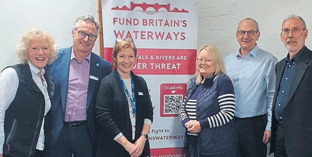 Business body backs campaign for waterways funding