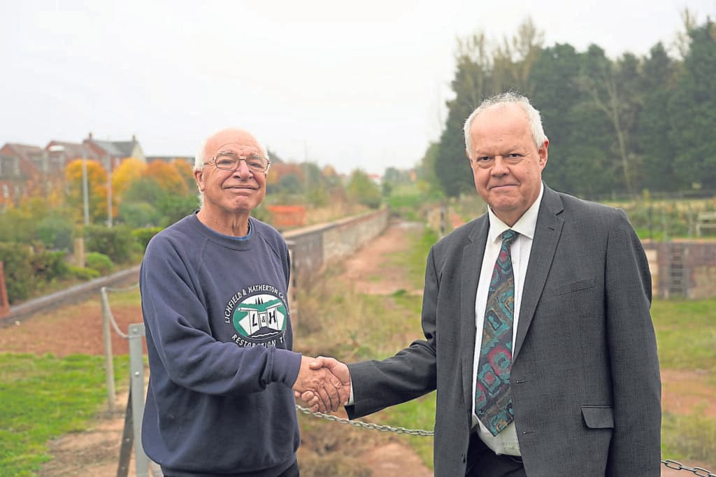 LAND GIFT to speed up canal restoration