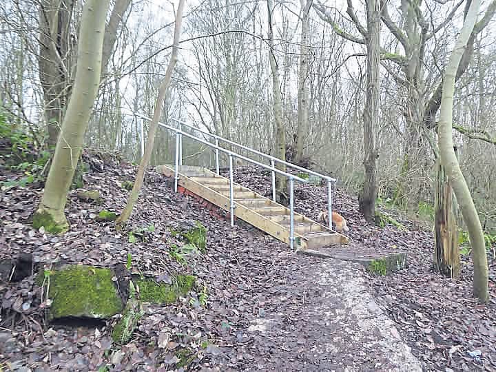 CROMFORD CANAL PATH: Completed