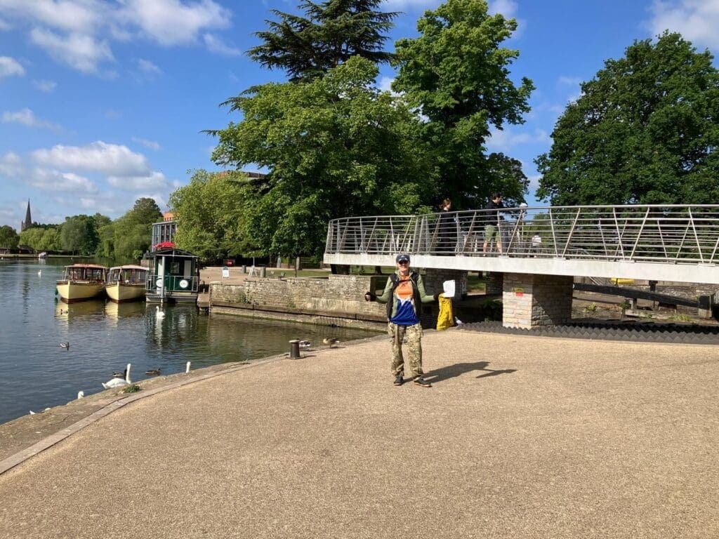 1000 MILE CANAL WALK for charity