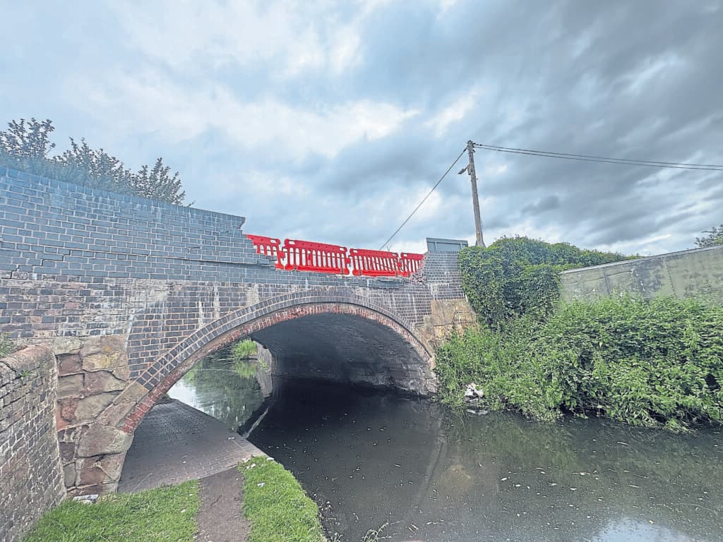 £80K BILL after latest historic canal bridge vehicle strike
