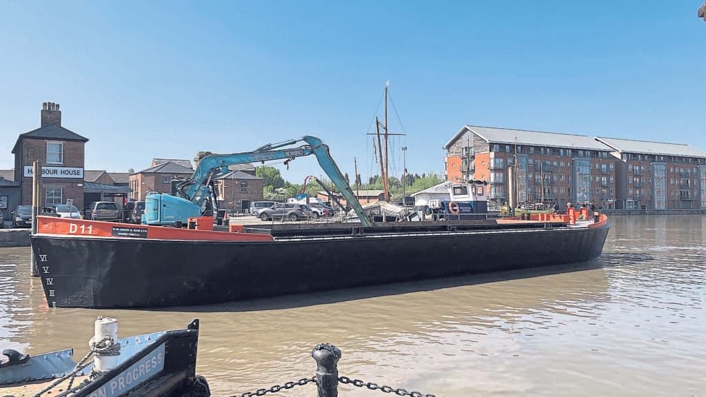 BOATERS BENEFIT from docks dredging programme