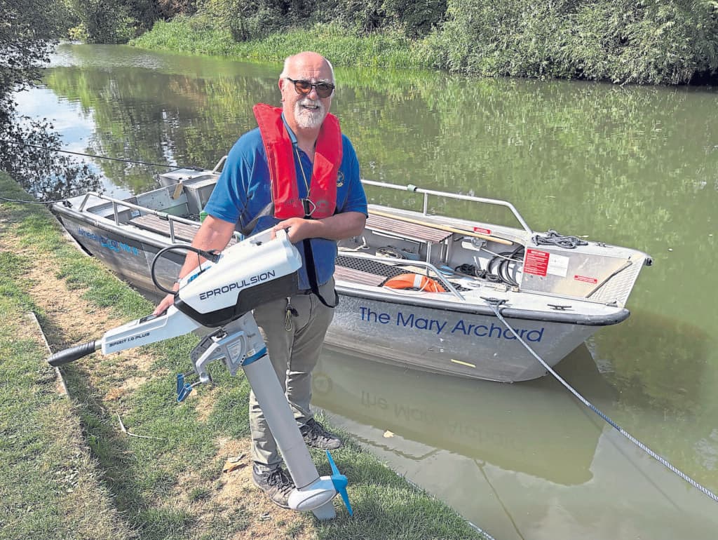 CHARITY BOAT TRIPS: Cleaner and quieter…