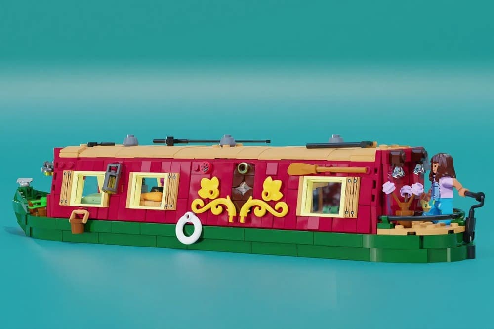 All aboard the Lego dreamboat