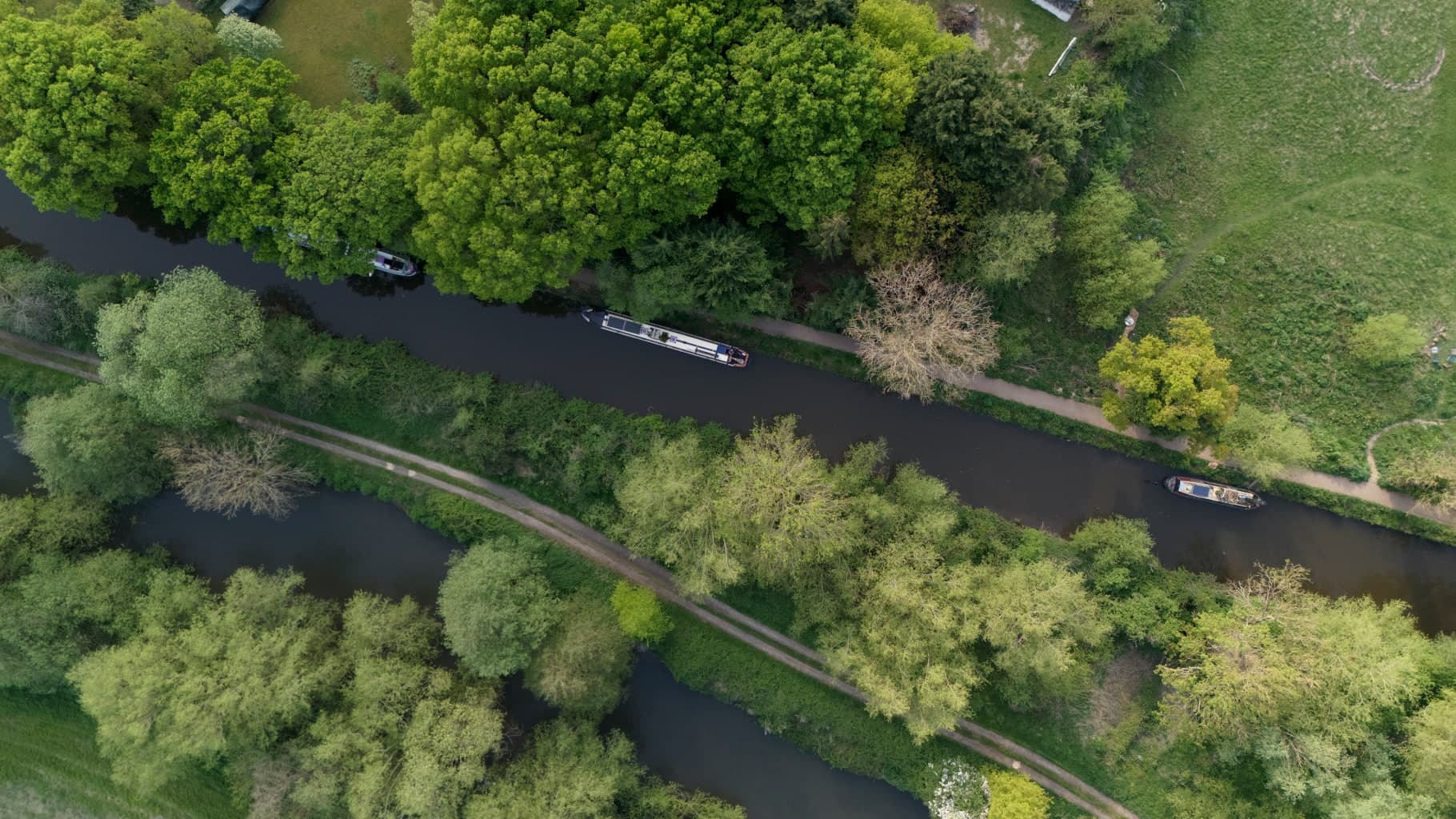 Aerial Canal Picture