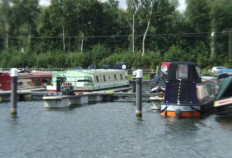 life in Roydon marina
