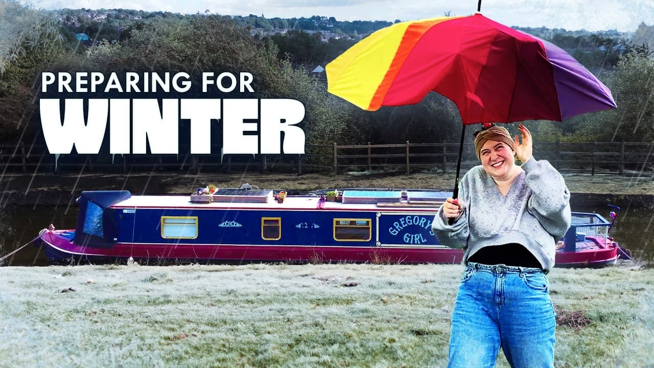 Getting our narrowboat ready for winter! - 340