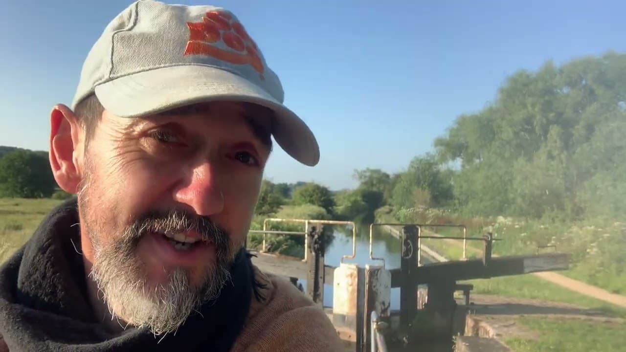 We found a perfect mooring spot.