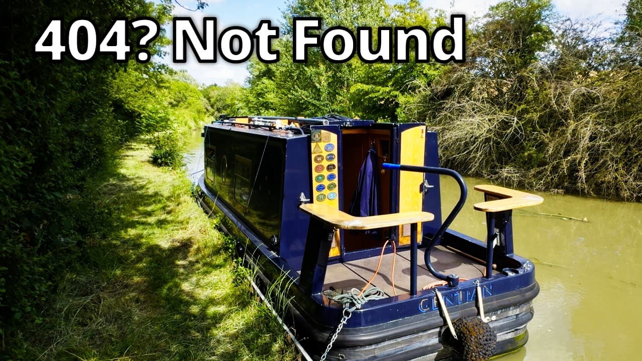 405. I moored my narrowboat in the middle of nowhere and it was utter bliss