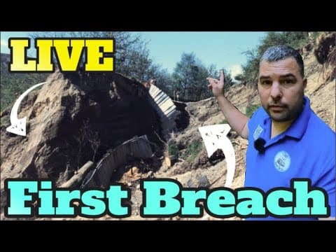 Live from the original Llangollen Canal Breach