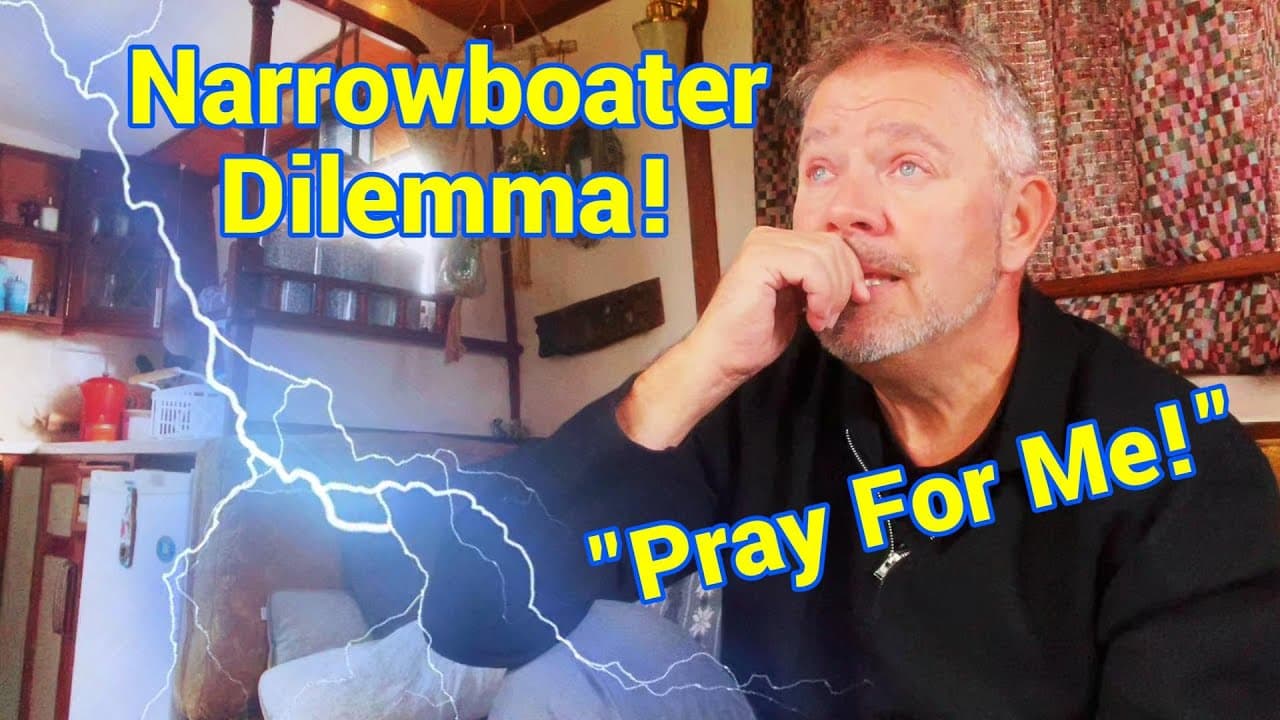 Emotions Running High on Narrowboat! Technology & Logistics Getting All Too Much for Boater. No237