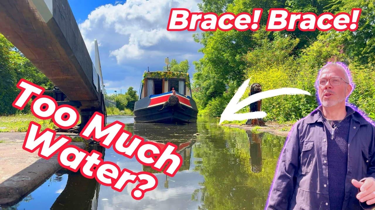 The Hazards of Narrowboating! Iceberg Starboard! Lock wall Port! Clickbait Title? Part 2. No 274