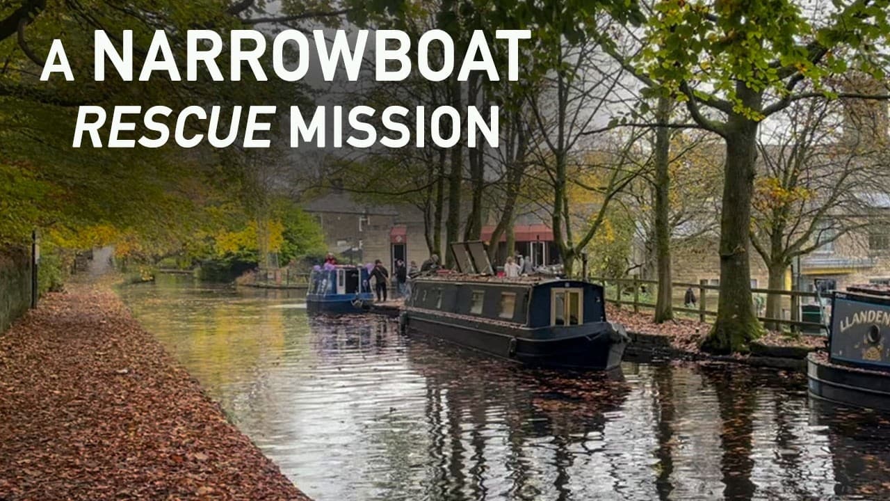 A Narrowboat Rescue Mission During our Cruise on the HNC