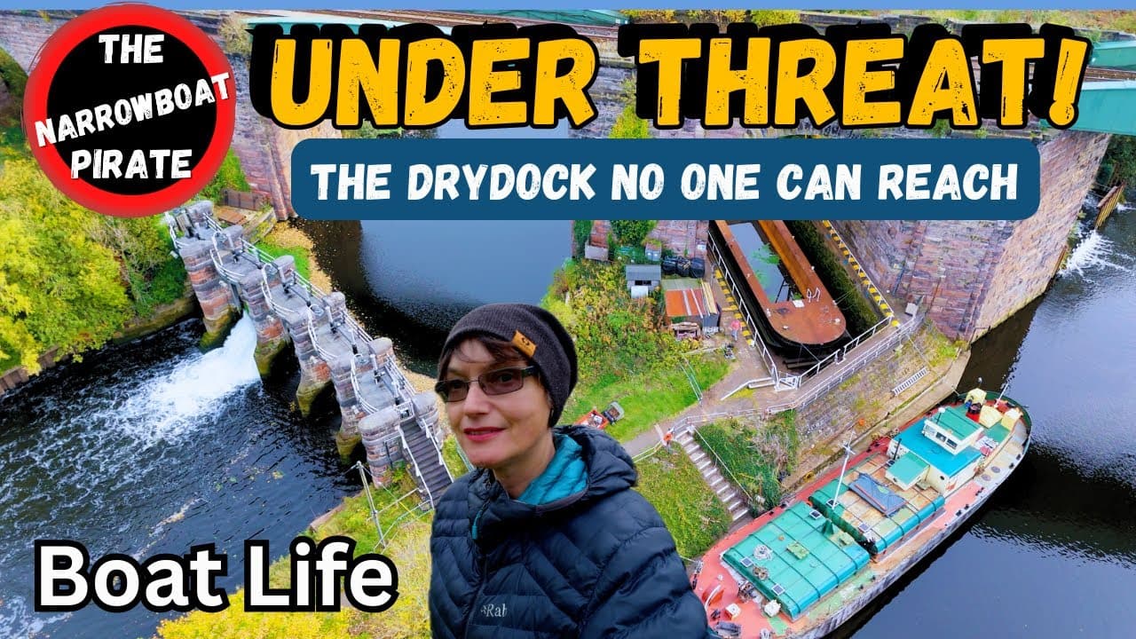 The Sad Reality of the Broken Anderton BOAT Lift | A RIVER Cut Off