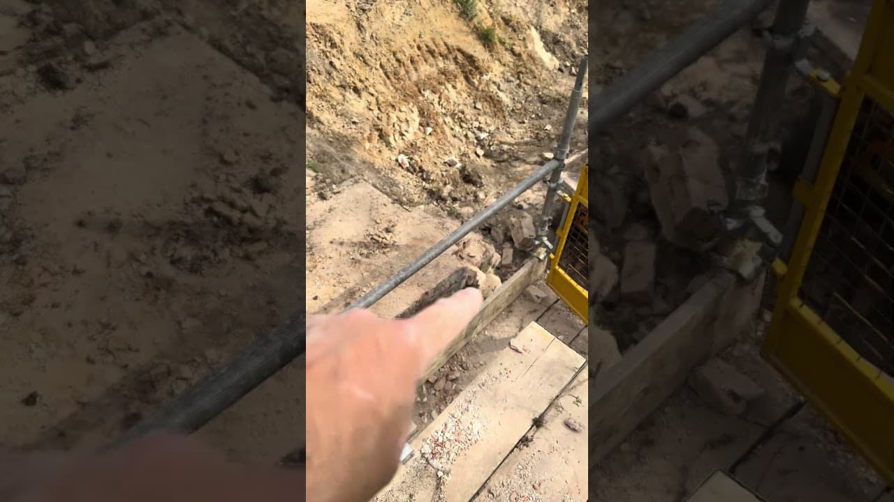 Taking down a 220 year old canal lock