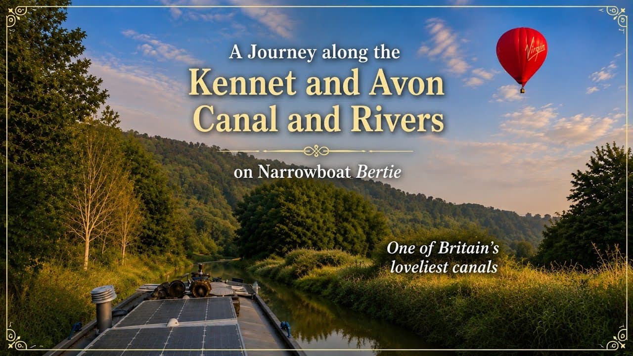 Travels on the Kennet & Avon Canal on Narrowboat Bertie - the most beautiful Canal