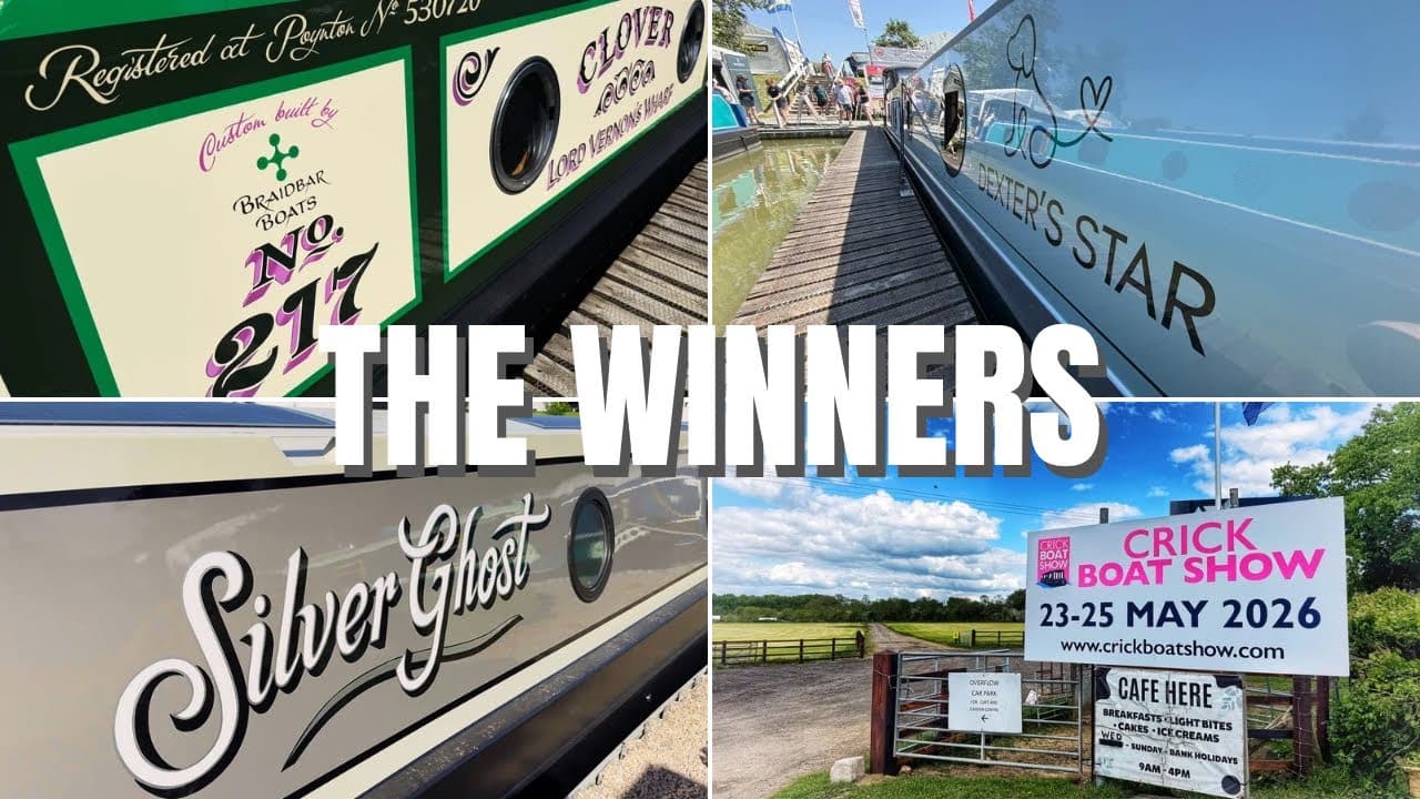 THE WINNING BOATS Crick Boat Show 2026