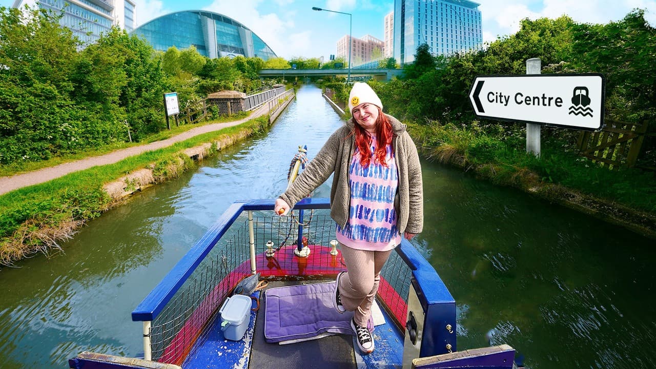 A Long Narrowboat Cruise Past An Underrated City