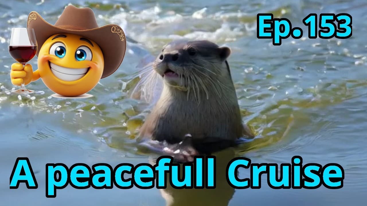 Ep 153 A Peaceful Narrowboat Cruise & Otter Watch (failed)