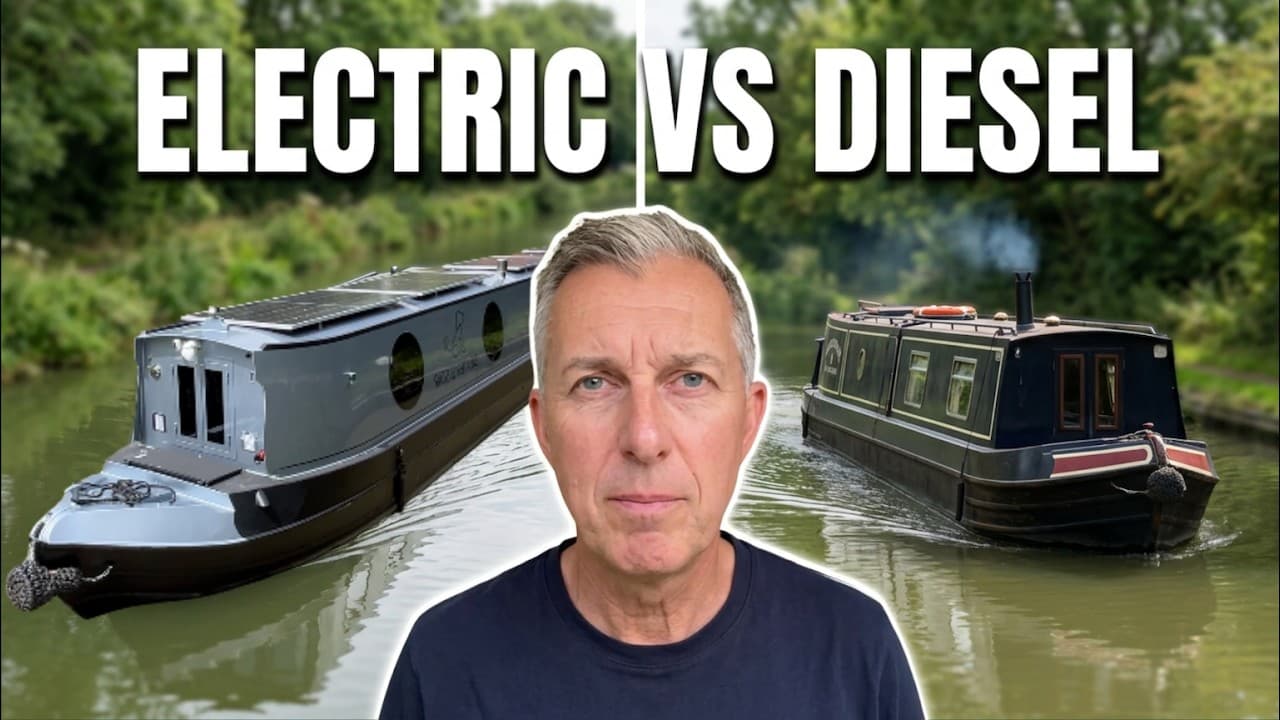 A Nine Mile Electric Narrowboat Journey - Will it Take Us Longer & How Much Power?