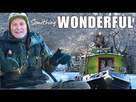 SOMETHING WONDERFUL - inspired by nature - Off-grid Narrowboat Life vlog - episode 112
